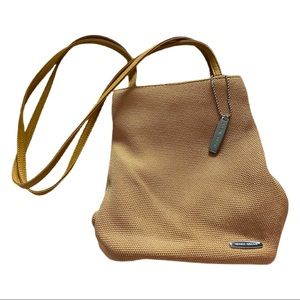 Mustard yellow Nine West shoulder bag.